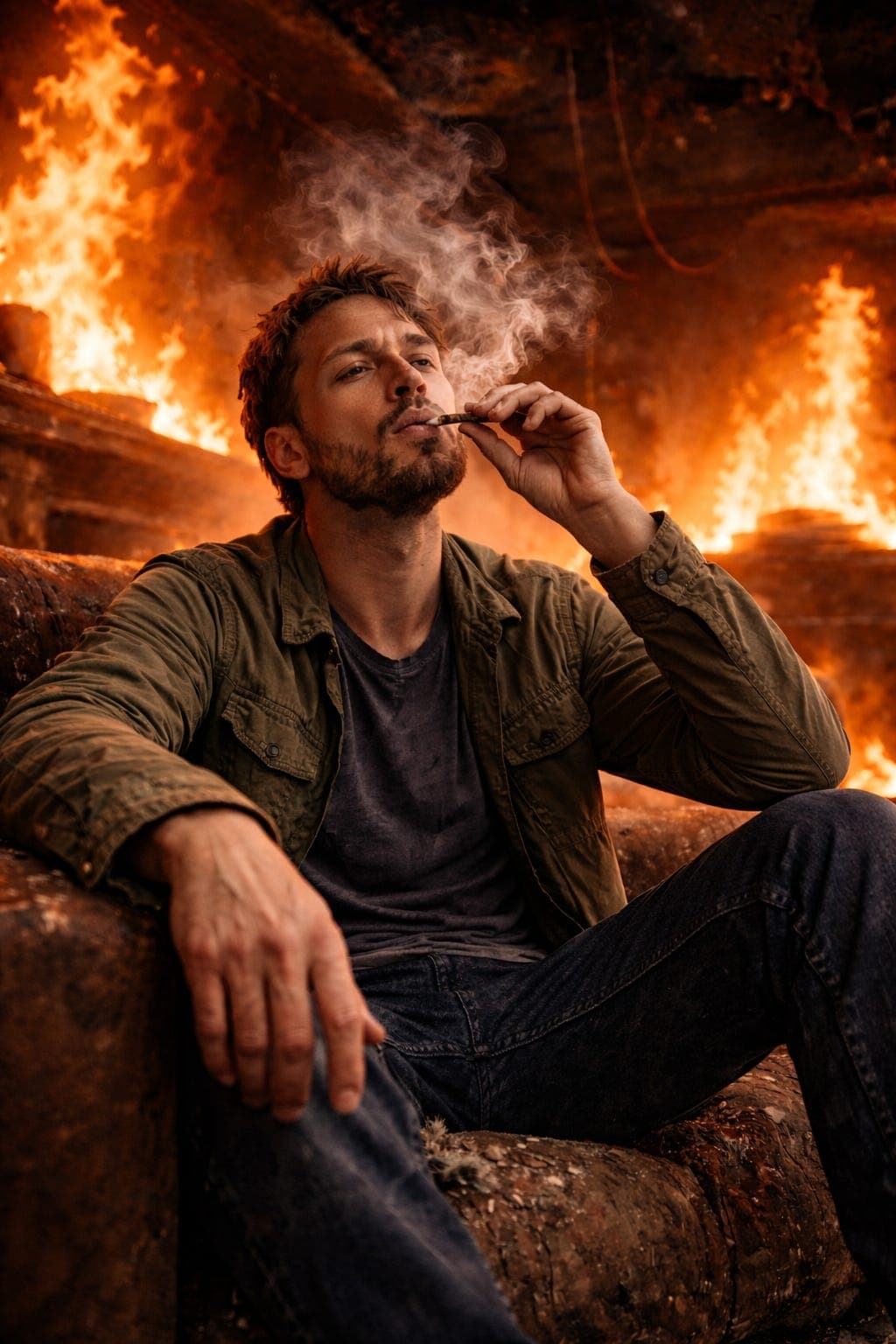 House on Fire.  - Permission to be Powerful Podcast cover