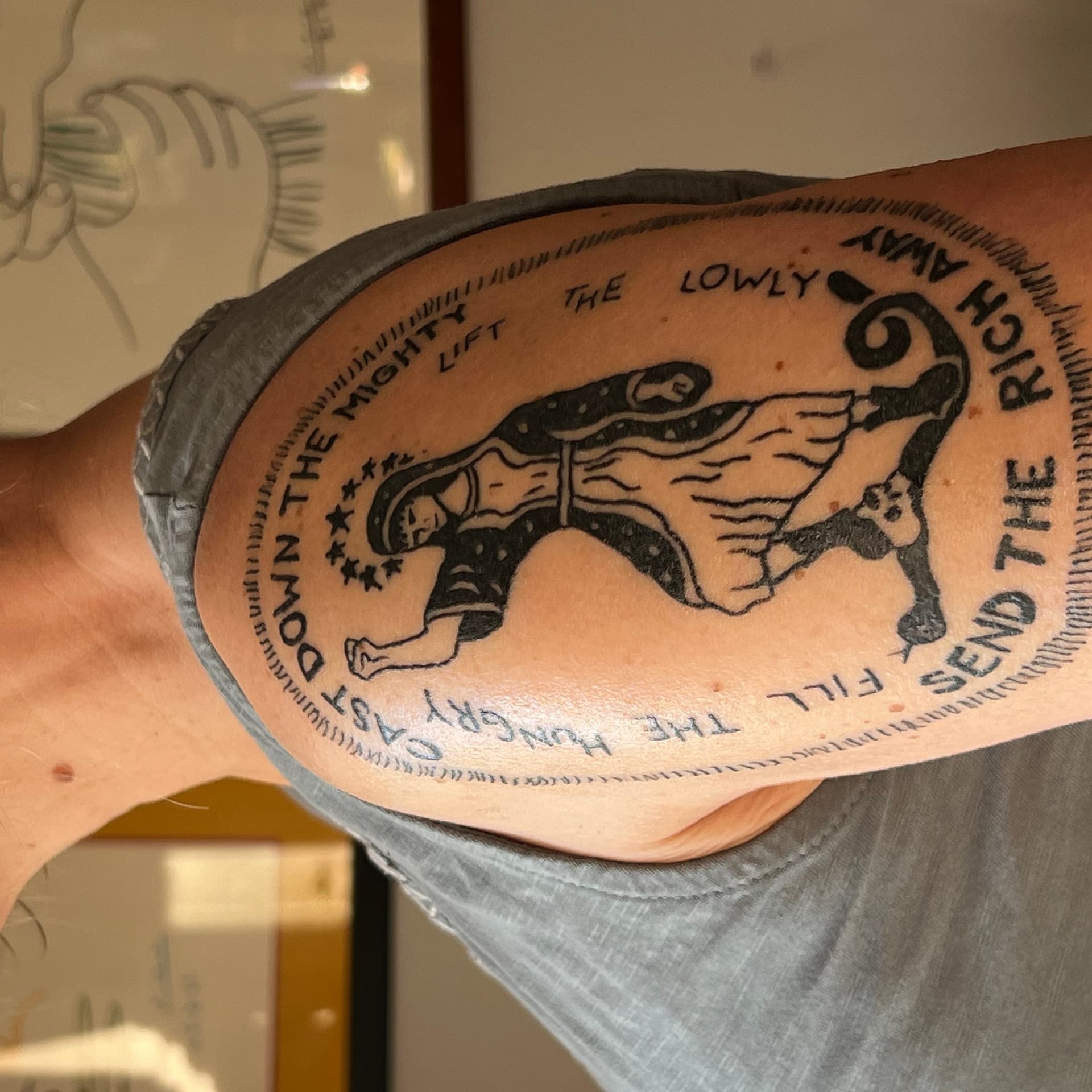 Go In Peace. Be the Body of Christ. - Never The Chameleon cover
