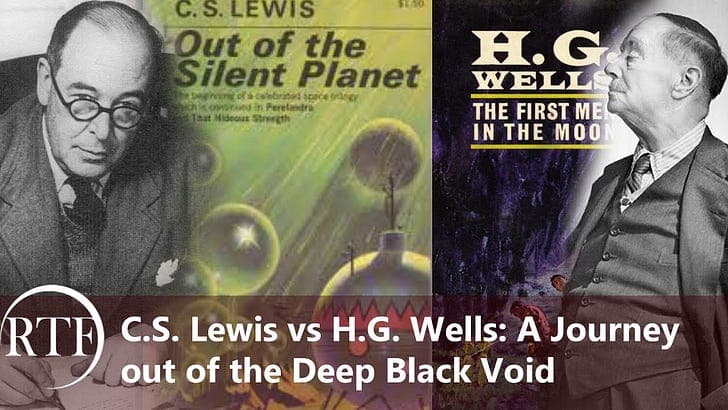A Look at C.S. Lewis’ Sci-fi Trilogy: A Journey Out of H.G. Wells' Deep Black Void — Through A Glass Darkly Podcast cover