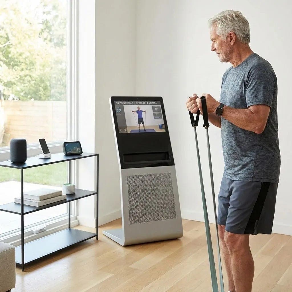 Digital Frontiers in AgeTech and Frailty - Believe in Balance Podcast cover