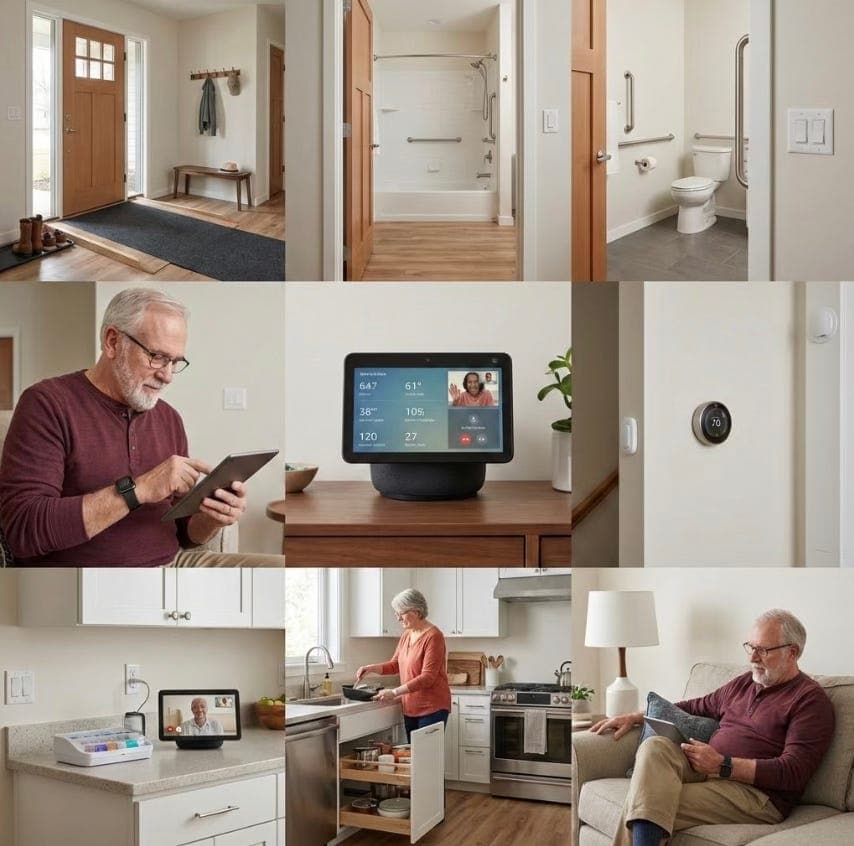 Let’s Talk Aging Well in the Home  - Believe in Balance Podcast cover