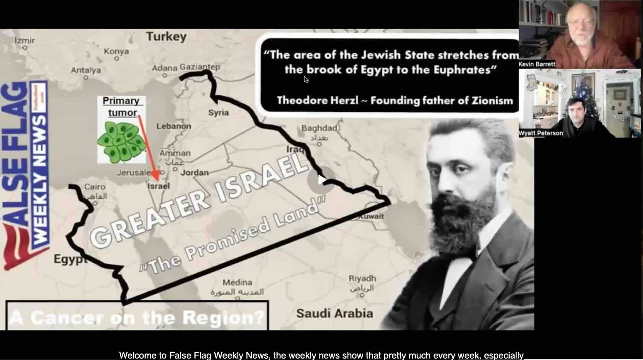 “Greater Israel” Metastasizes - Truth Jihad Radio cover