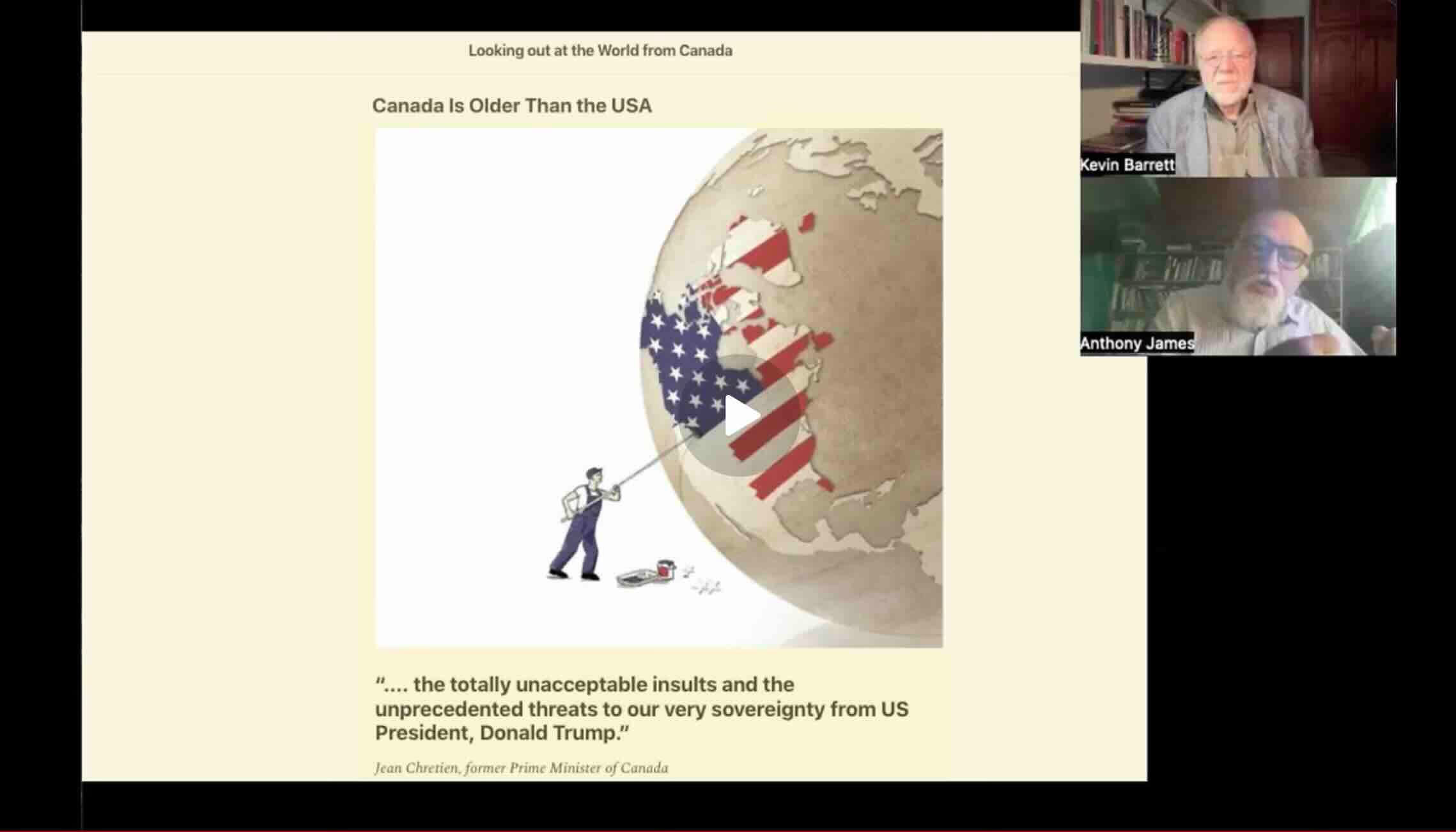 Canadian Prof. Anthony Hall on Trump's Invasion Threats - Truth Jihad Radio cover