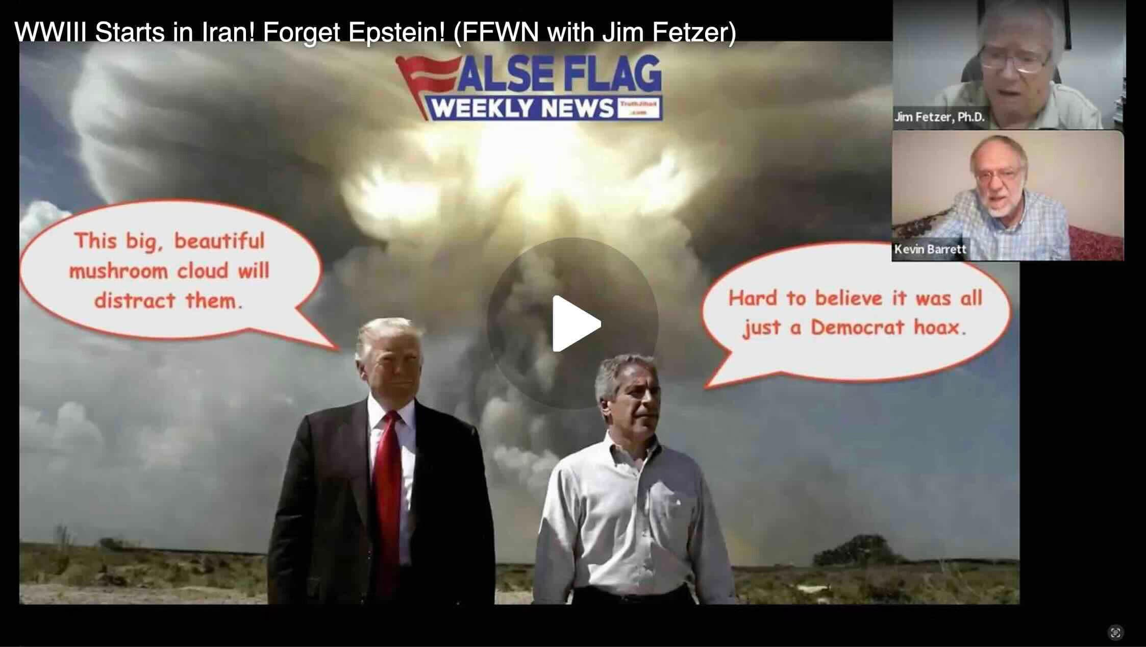 Trump: Between (Epstein) Rock and a Hardened Place (Iran) - Truth Jihad Radio cover