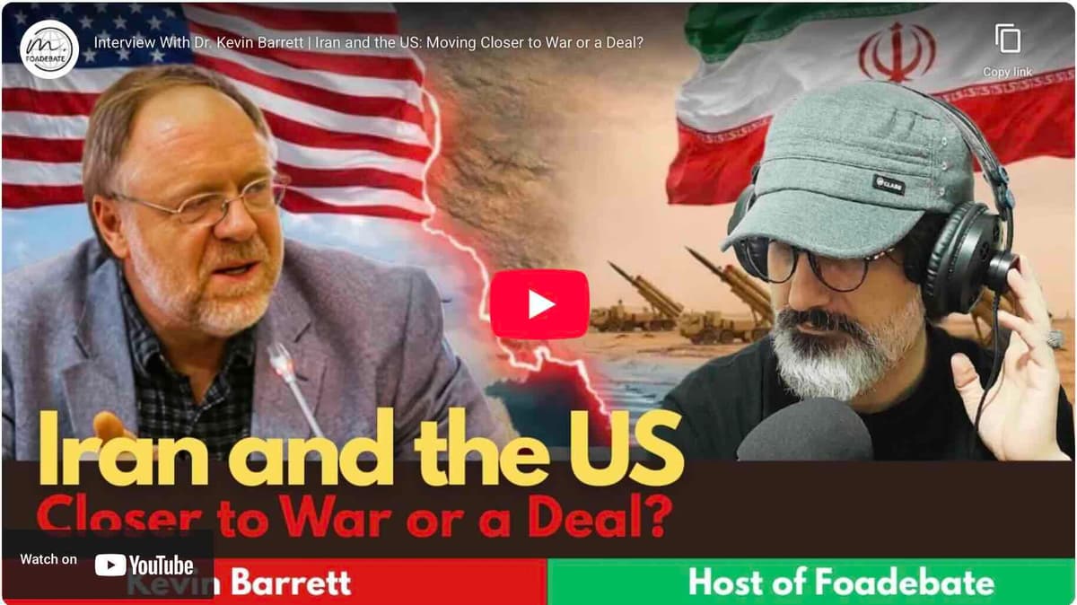 Iran and the US: Closer to War or a Deal? - Truth Jihad Radio cover