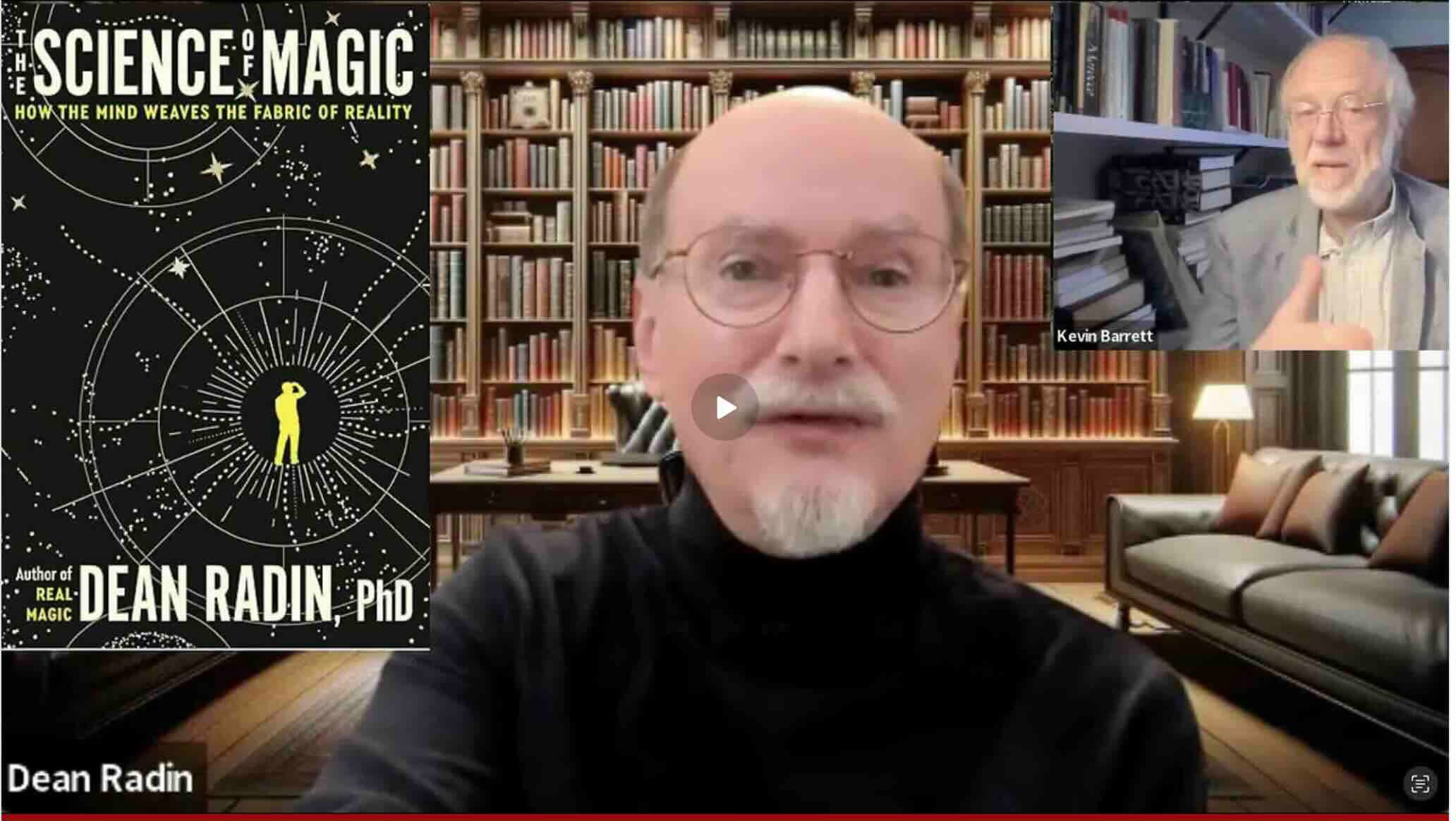 Dean Radin on "the Science of Magic" - Truth Jihad Radio cover