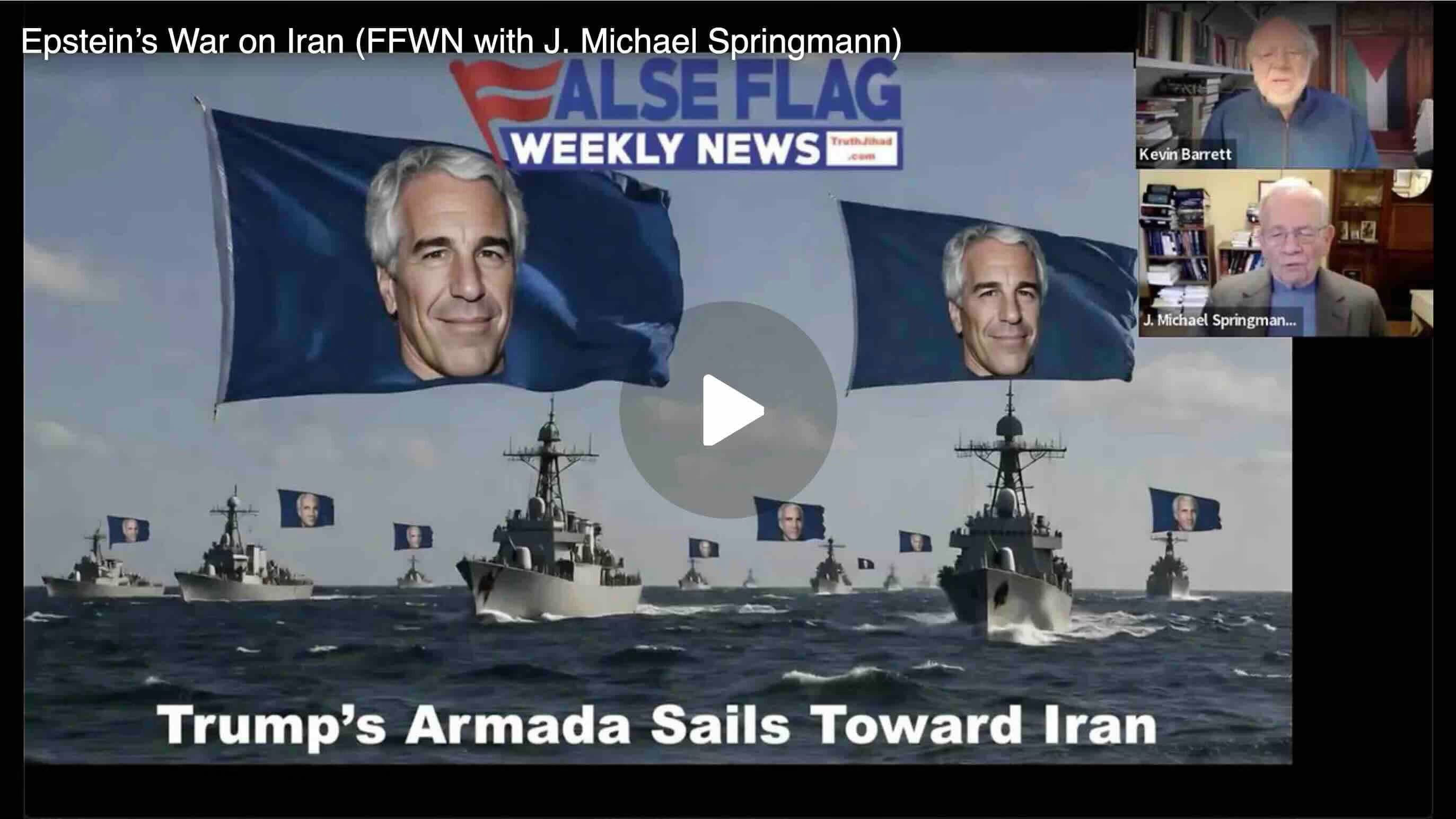 Epstein’s War on Iran - Truth Jihad Radio cover