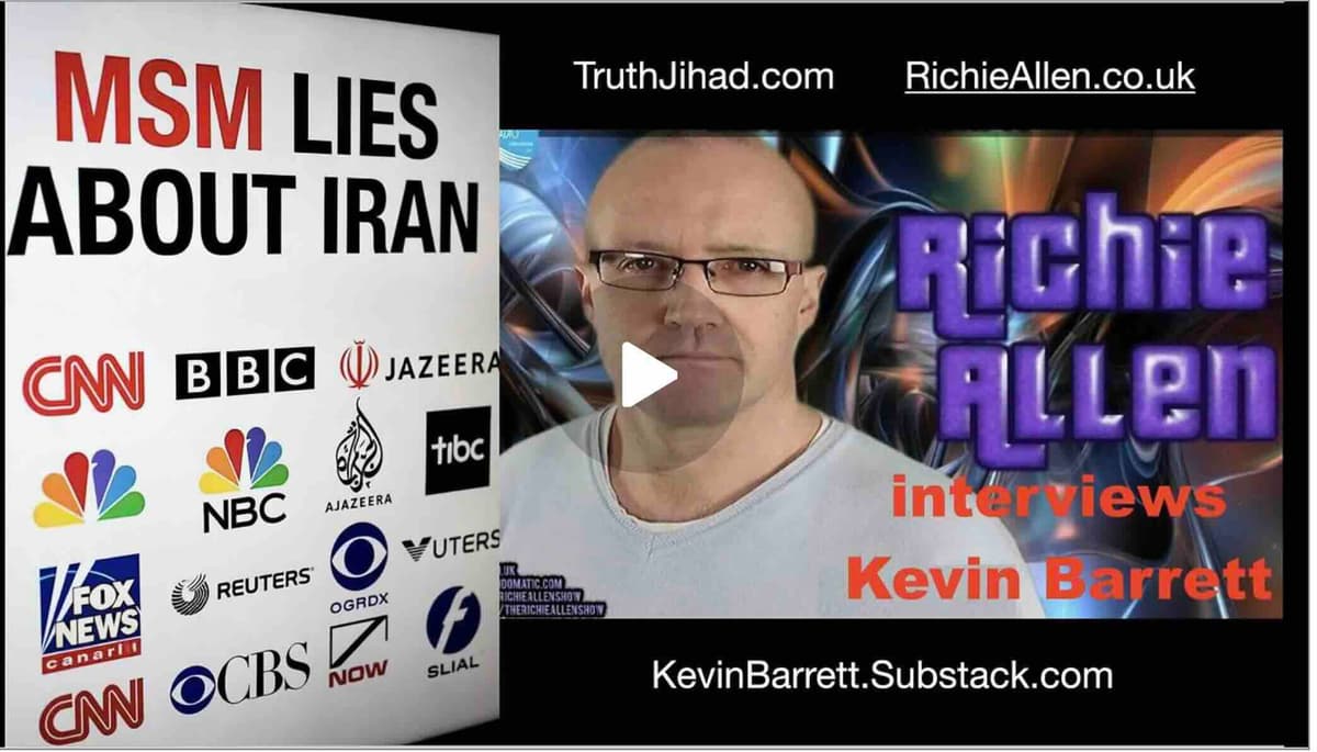 Epstein-Class Media LIES About Iran - Truth Jihad Radio cover