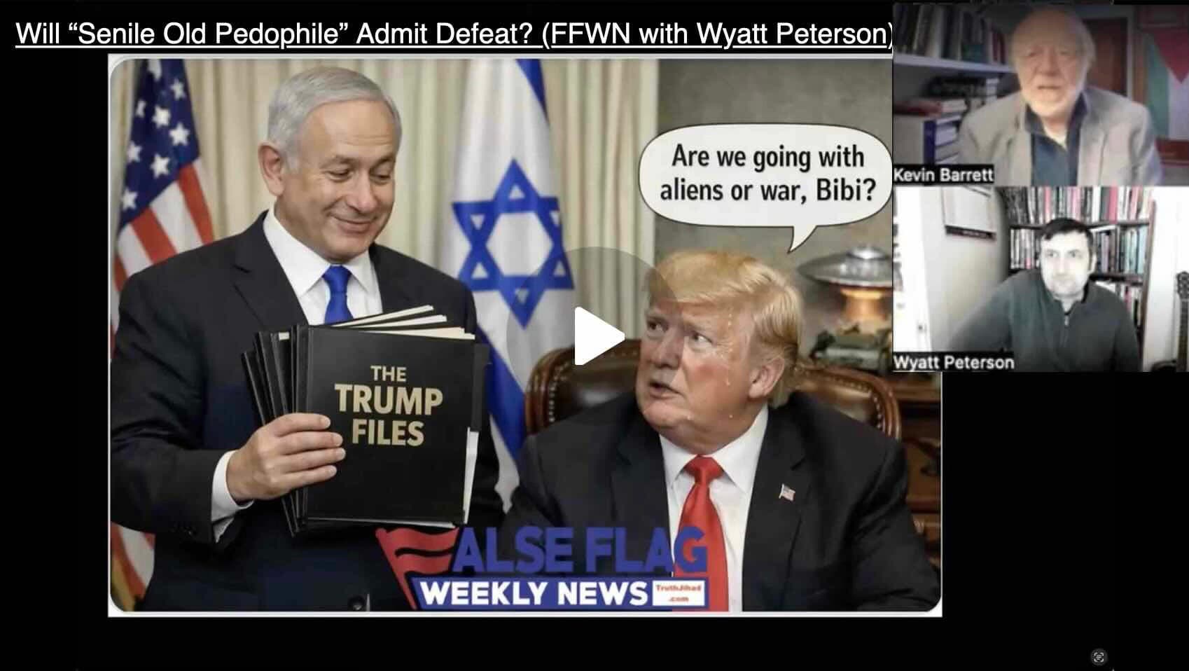 Dear Trump, You Senile Old Pedophile - Truth Jihad Radio cover