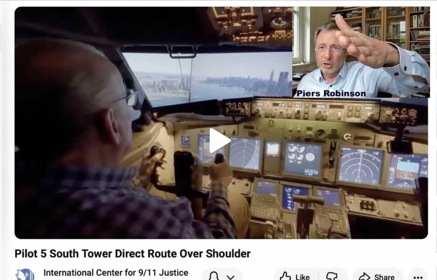 Piers Robinson: Flight Simulator Study Points to Automated Control of 9/11 Flights — Truth Jihad Radio cover