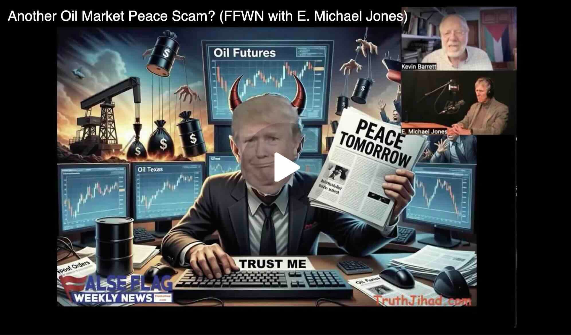 Another Oil Market Peace Scam? — Truth Jihad Radio cover