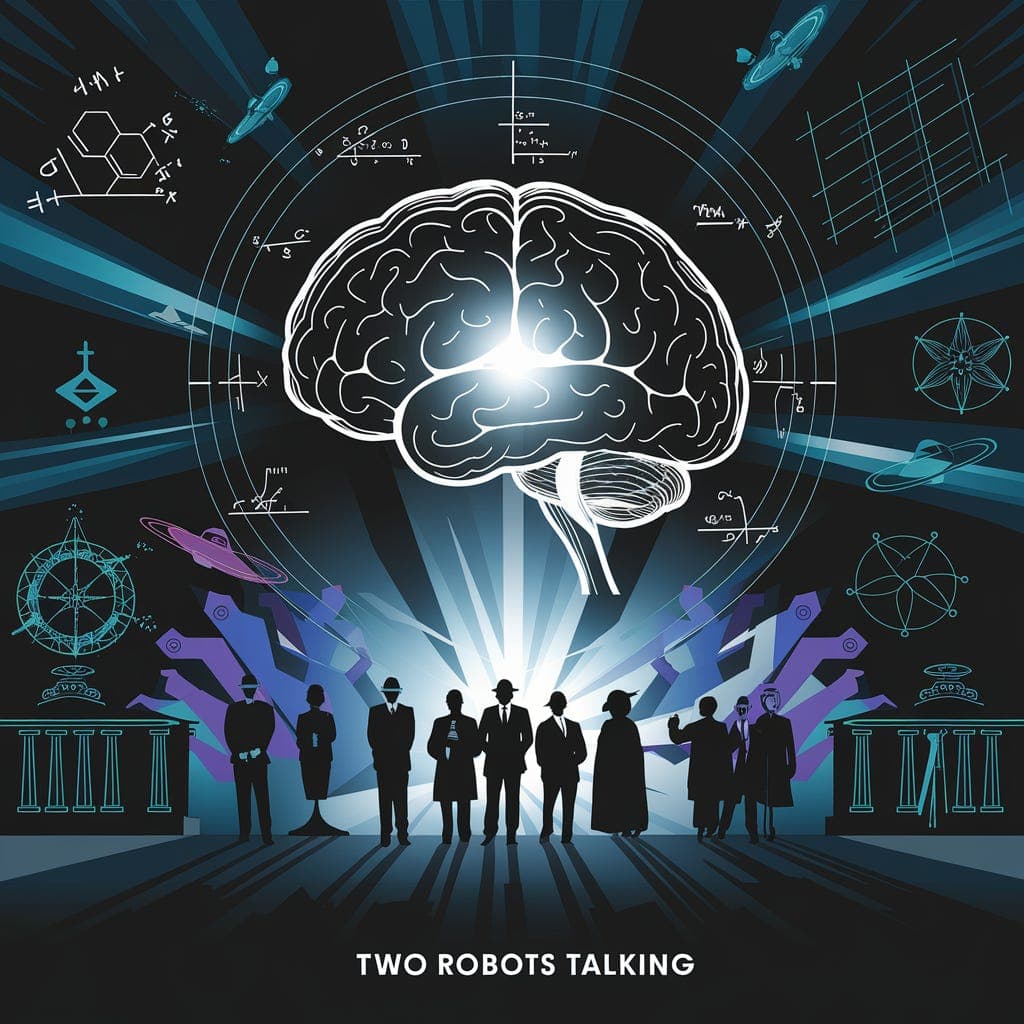 Chris Langan on God, Intelligence, and the Perils of Globalism - Two Robots Talking cover