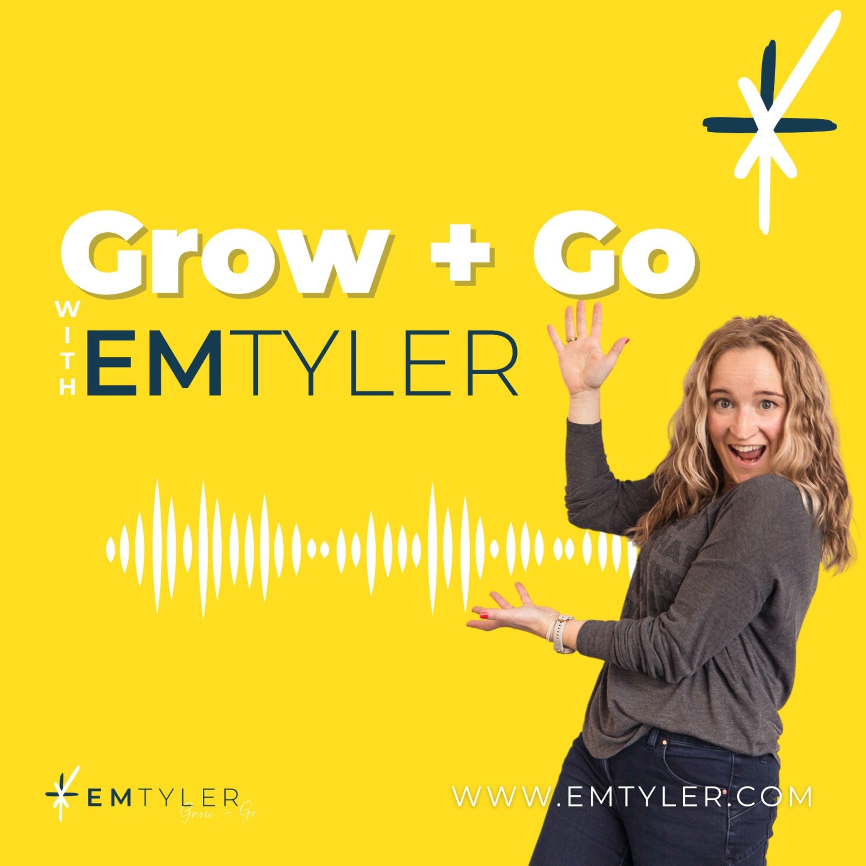 Grow + Go | Finding Freedom from Alcohol with Christy Osborne - Grow + Go with Em Tyler cover