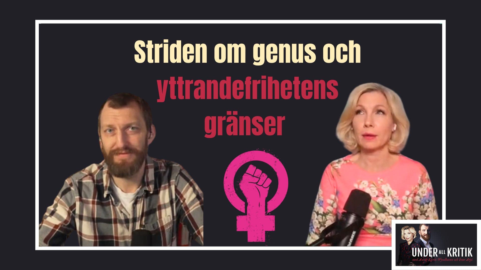 Striden om genus och yttrandefrihetens gränser - Under all kritik cover
