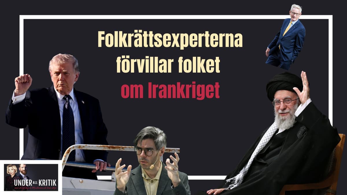 Folkrättsexperterna förvillar om Irankriget - Under all kritik cover