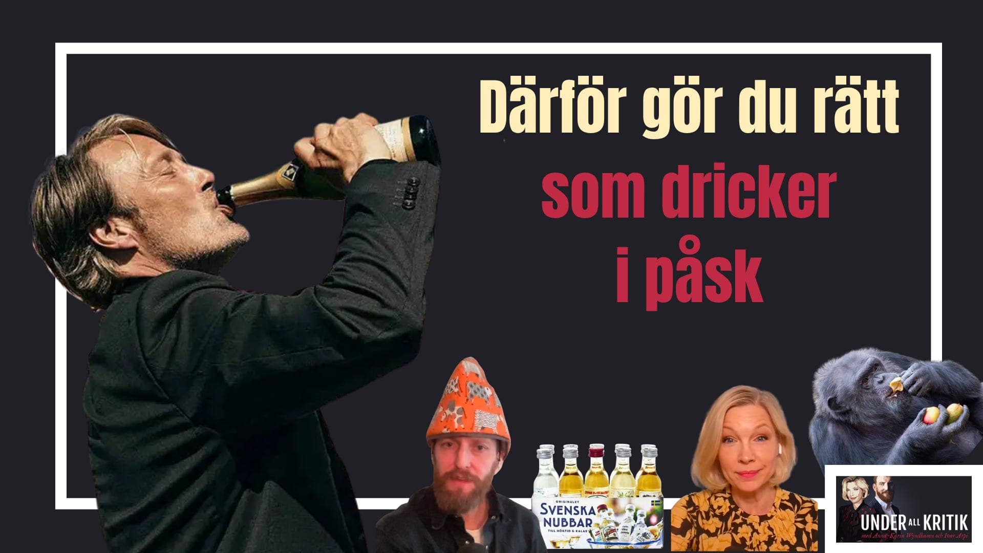 Därför gör du rätt som dricker i påsk - Under all kritik cover