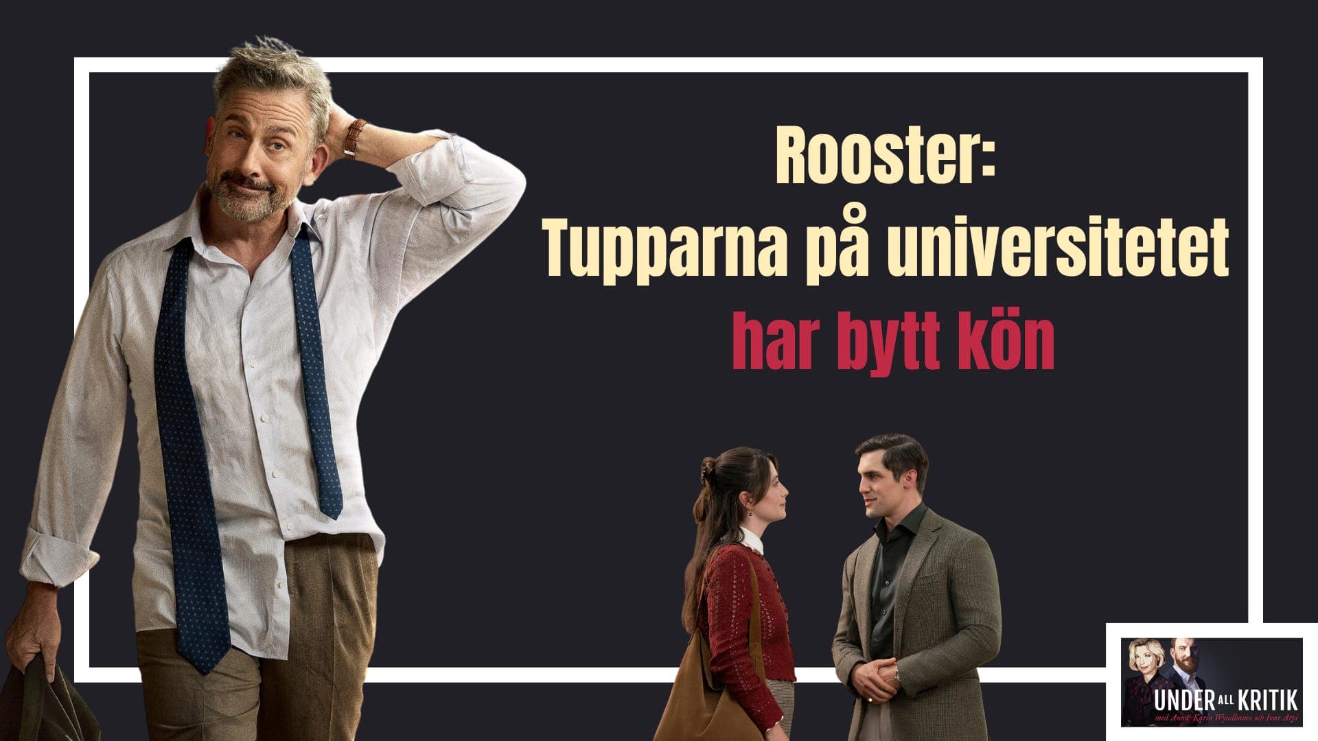 Rooster: Tupparna på universitetet har bytt kön - Under all kritik cover