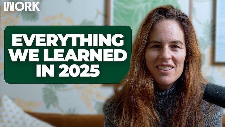 WORK 2025 In Review: A Lot of Great Things Can Come Out of A Little Mess. — Work with Erika Ayers Badan cover
