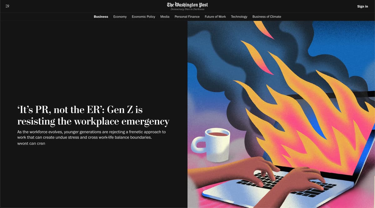 WORK Net/Net: Gen Z Says Take Your Work Emergency and Shove It - Work with Erika Ayers Badan cover