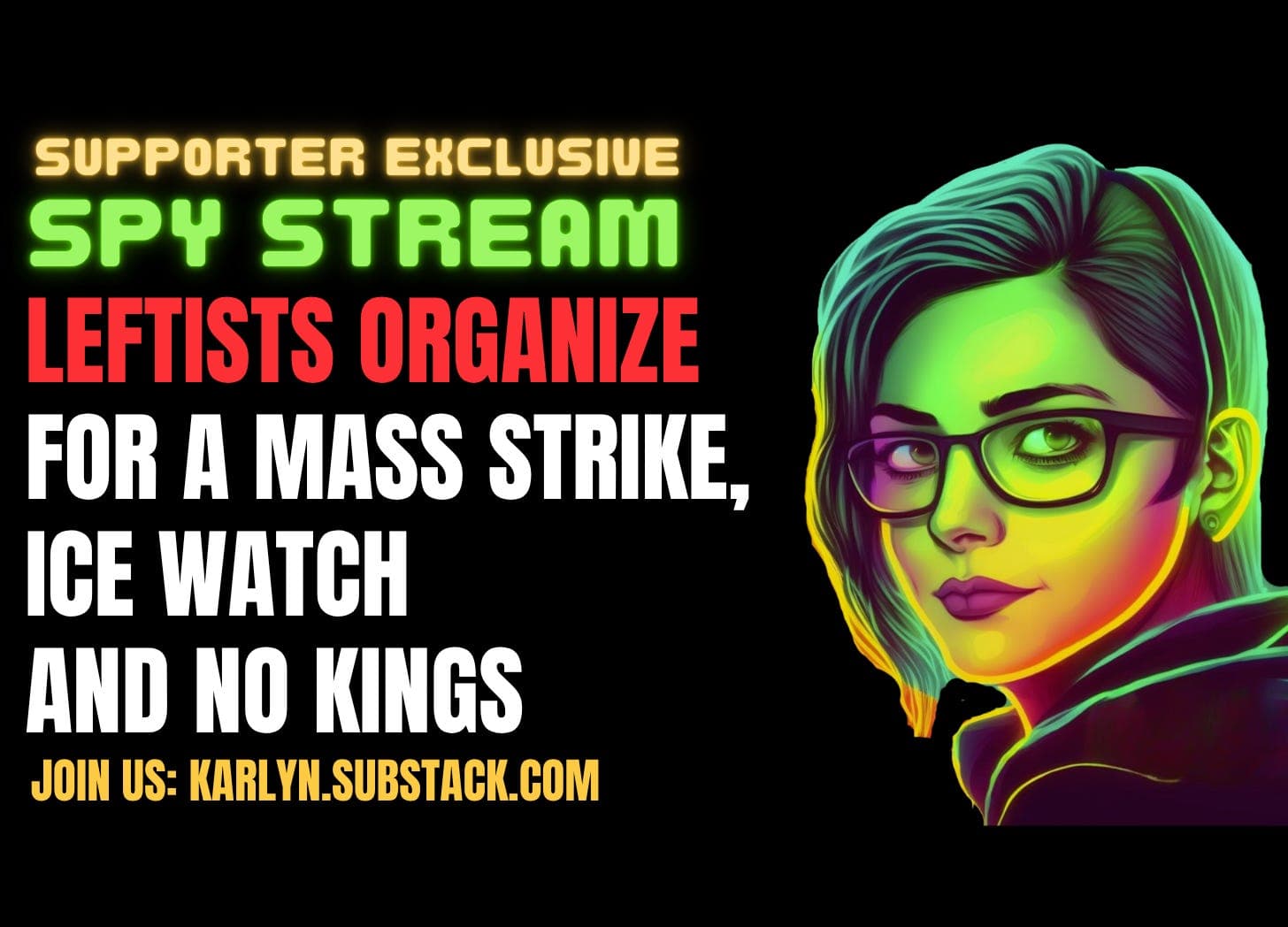 Proof that TSA workers are working with leftist unions fight "fascism" and Trump — Decode The Left with Karlyn Borysenko cover