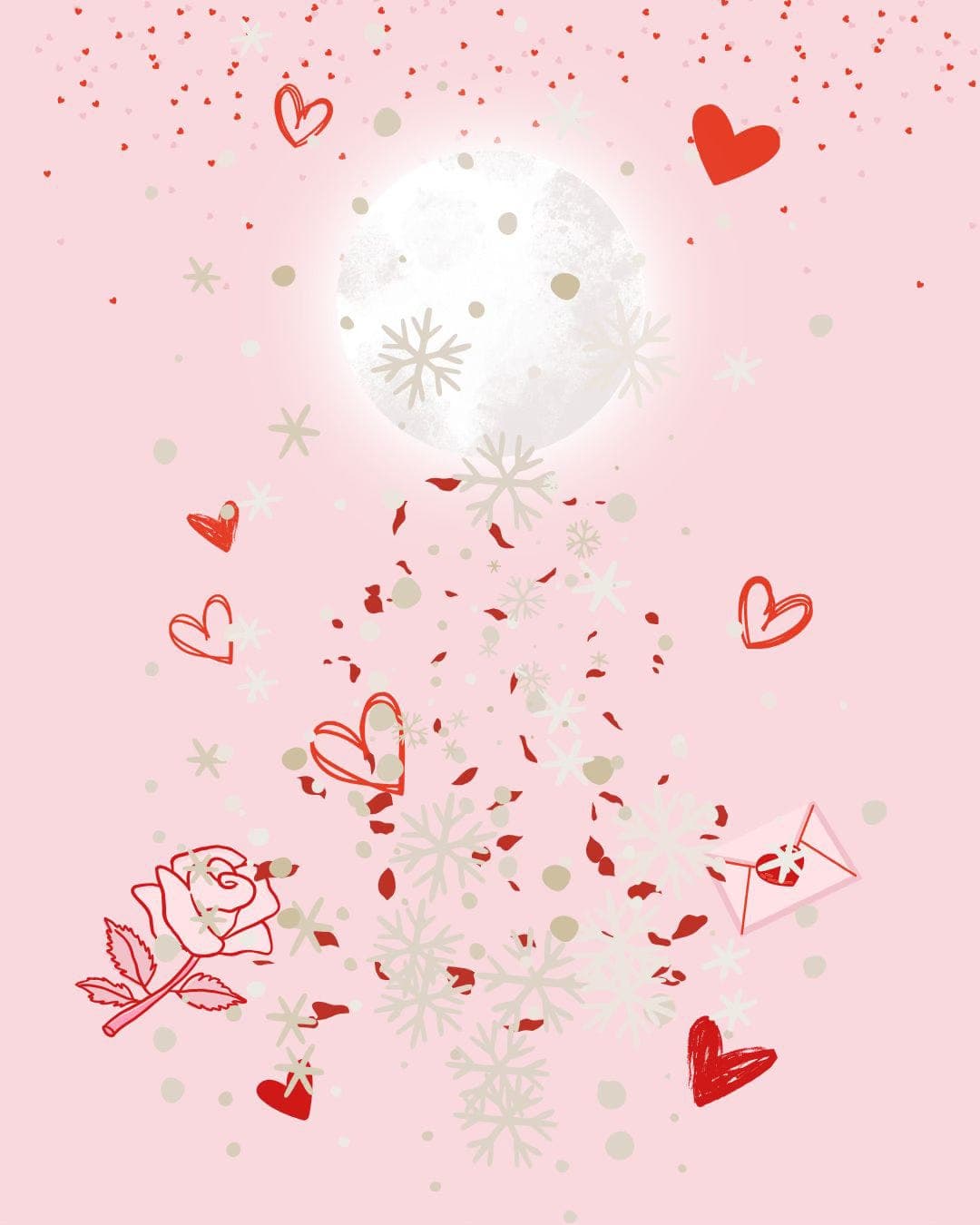 Full Snow Moon Valentines Yoga Nidra Immersion - The Radiant Paths cover