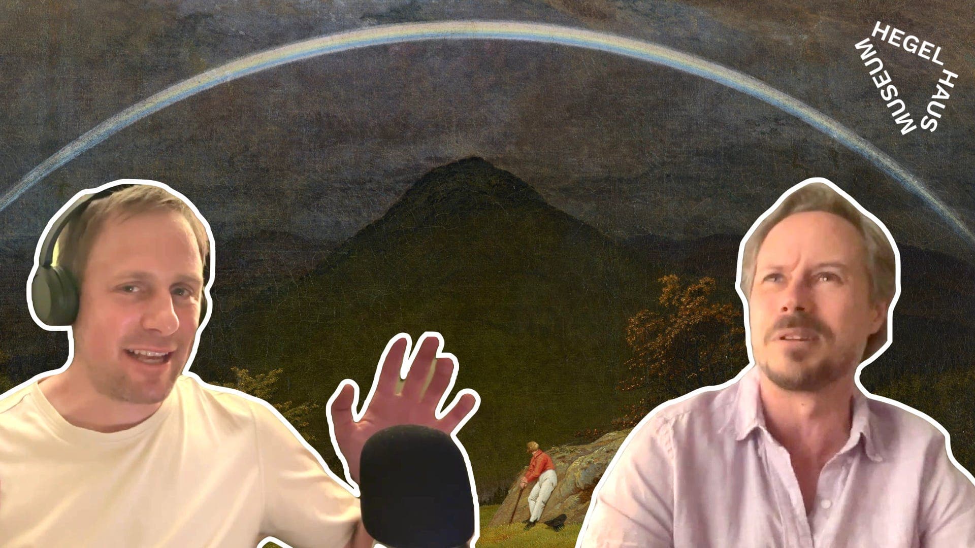 Mountain Landscape with Rainbow (w/ Rob Mottram) - Deadbeat Philosophy cover