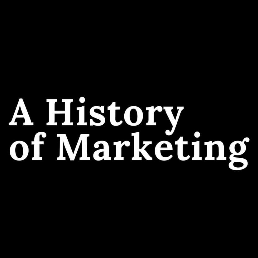 A History of Marketing cover