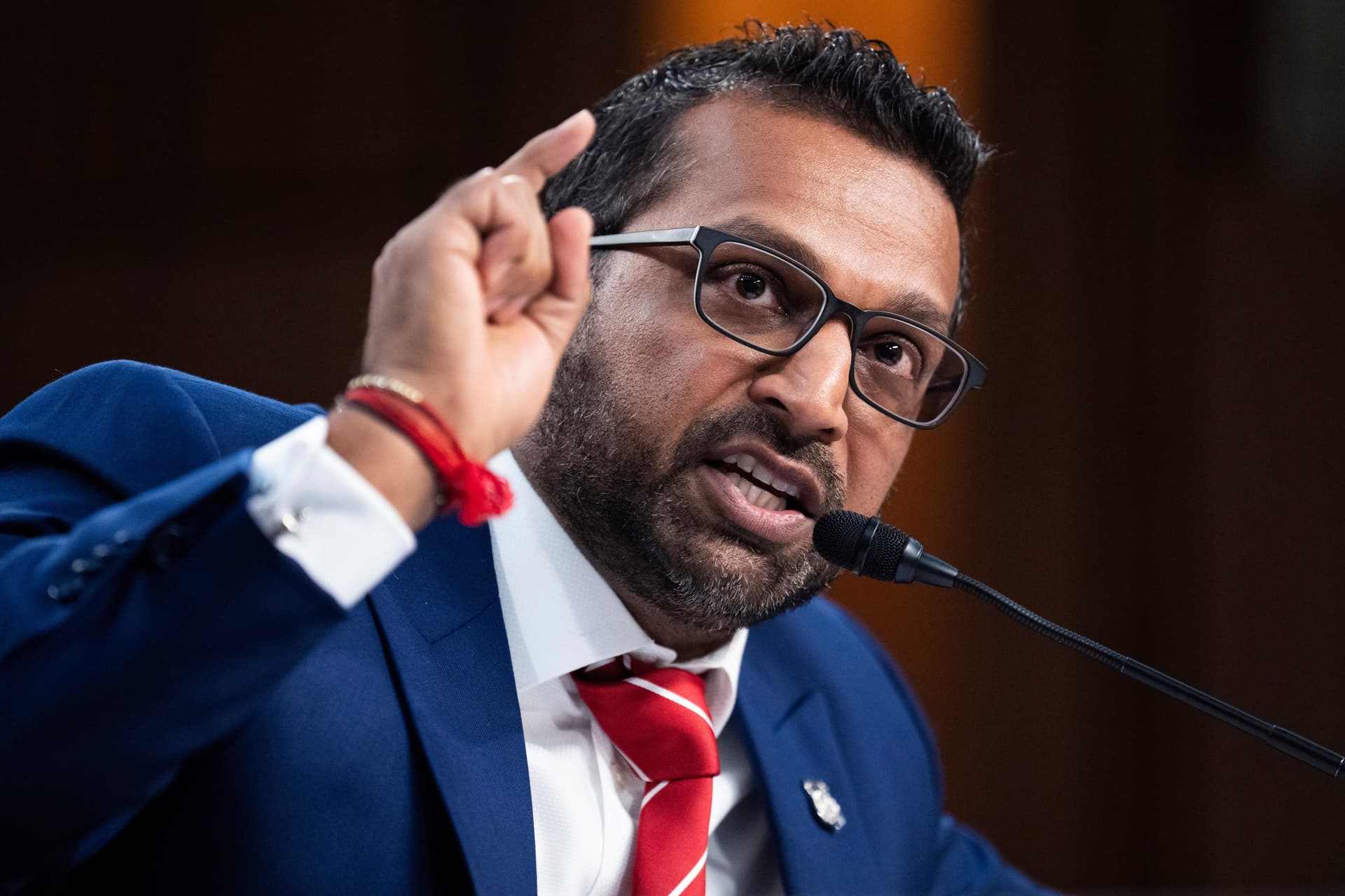 Kash Patel lied to Congress. Now he’ll lead the FBI in a war against Americans.  - American Doom  cover