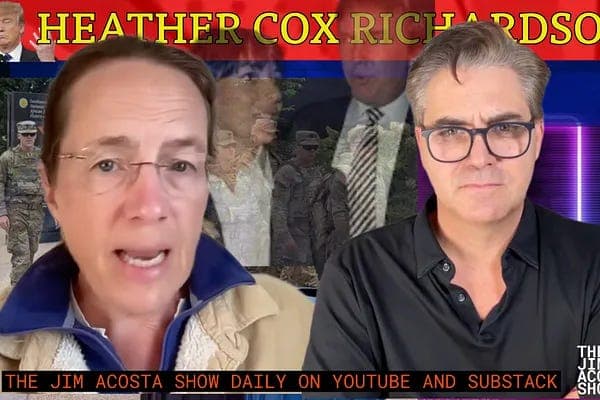 BREAKING TONIGHT - Arming National Guard in DC, Searching John Bolton's House, and the picture of Putin in Trump's hands. Heather Cox Richardson Michael Fanone and Larry Sabato join the show.  — The Jim Acosta Show cover
