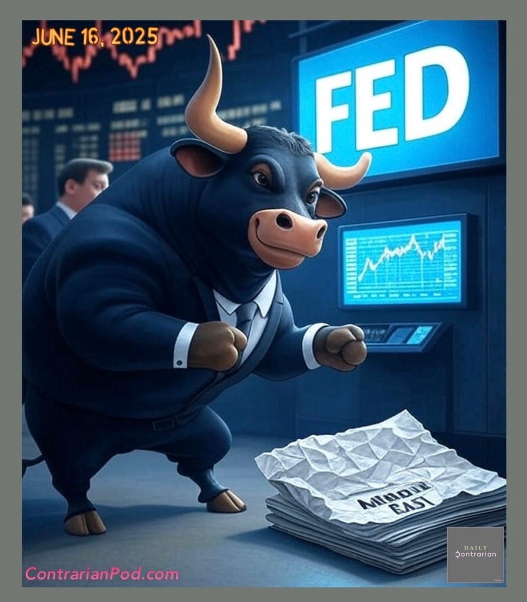 Focus Turns From Middle East to Fed - Contrarian Investor Premium cover