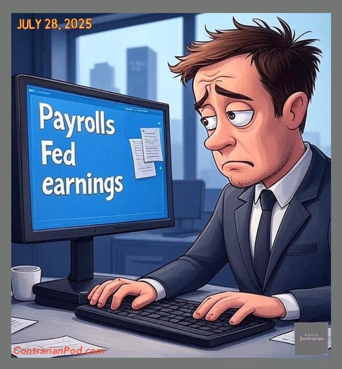 Earnings, Fed, Payrolls: Massive Week Ahead - Contrarian Investor Premium cover