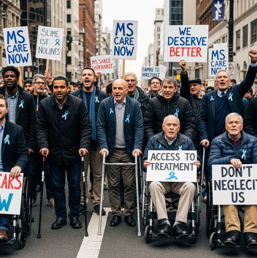 Gender inequality in MS care - MS-Selfie cover