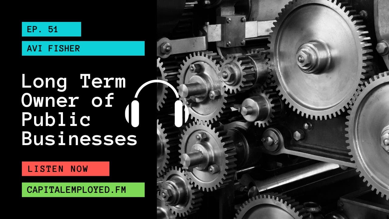 Long Term Owner of Public Businesses - Capital Employed FM cover