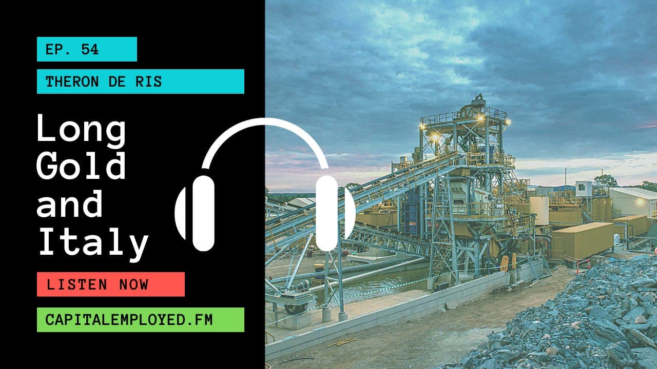 Long Gold and Italy - Capital Employed FM cover