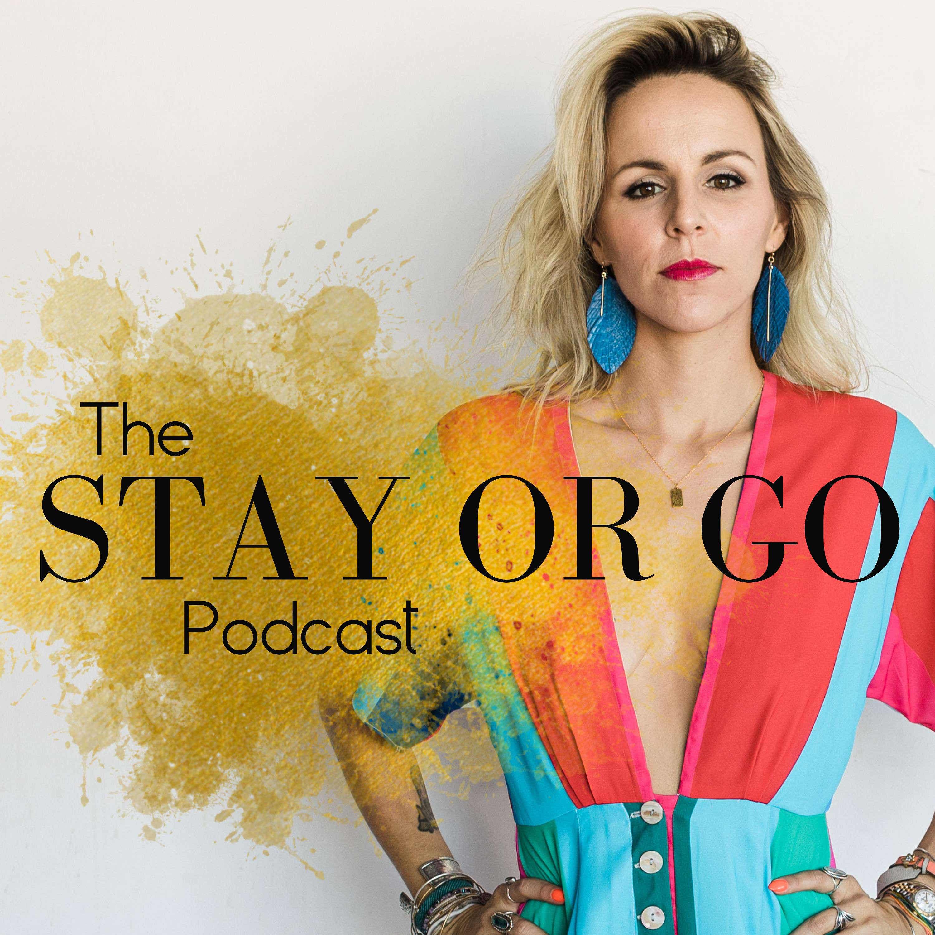 The Stay or Go Podcast for Women Considering Divorce cover