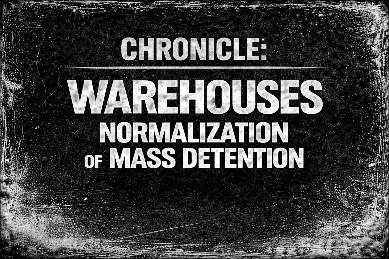 Chronicle 04: Warehouses - The Mother of Exiles cover