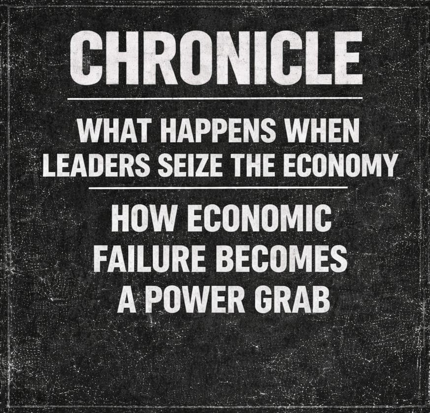 Chronicle 06: What Happens When Leaders Seize The Economy — The Mother of Exiles cover