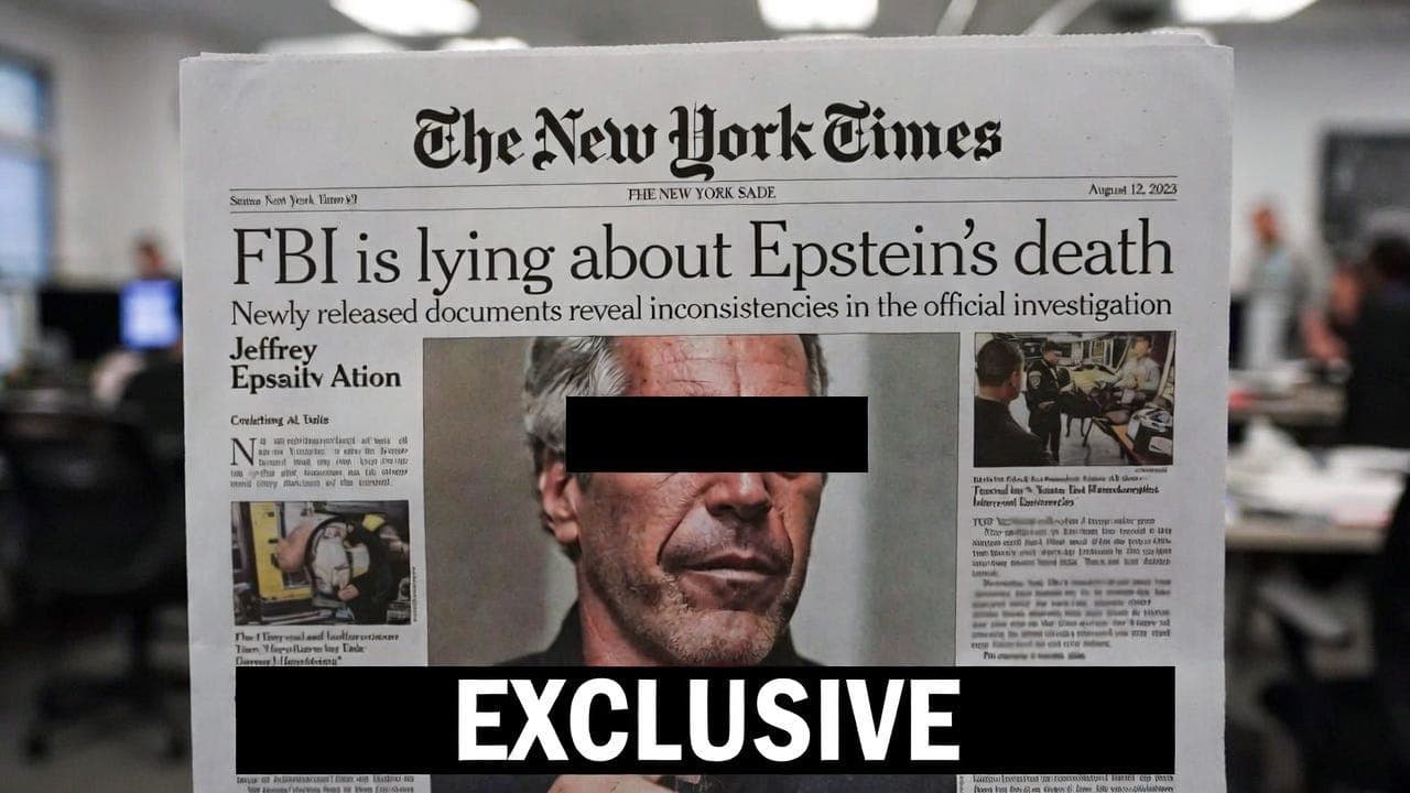Epstein a look at at the hidden network of perverts - Anti-Neocon Report cover