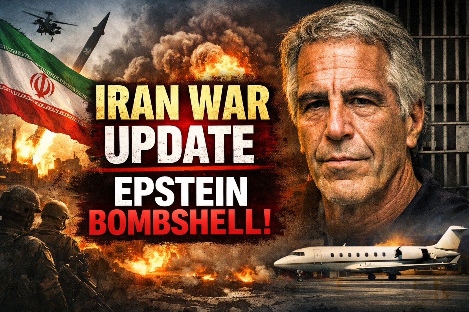 Iran War Update and Epstein News - Anti-Neocon Report cover