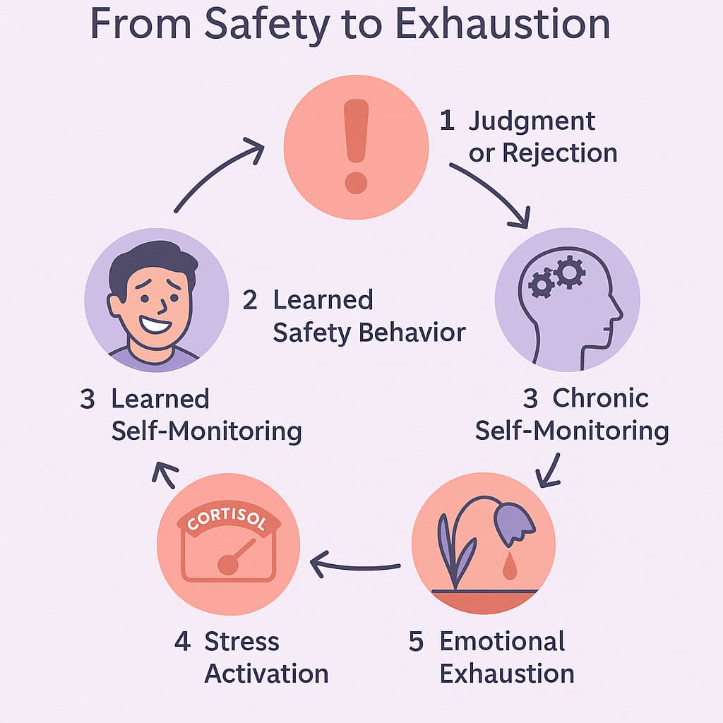 Masking, Unmasking, and the Exhaustion in Between  - Authentically ADHD with Carmen cover