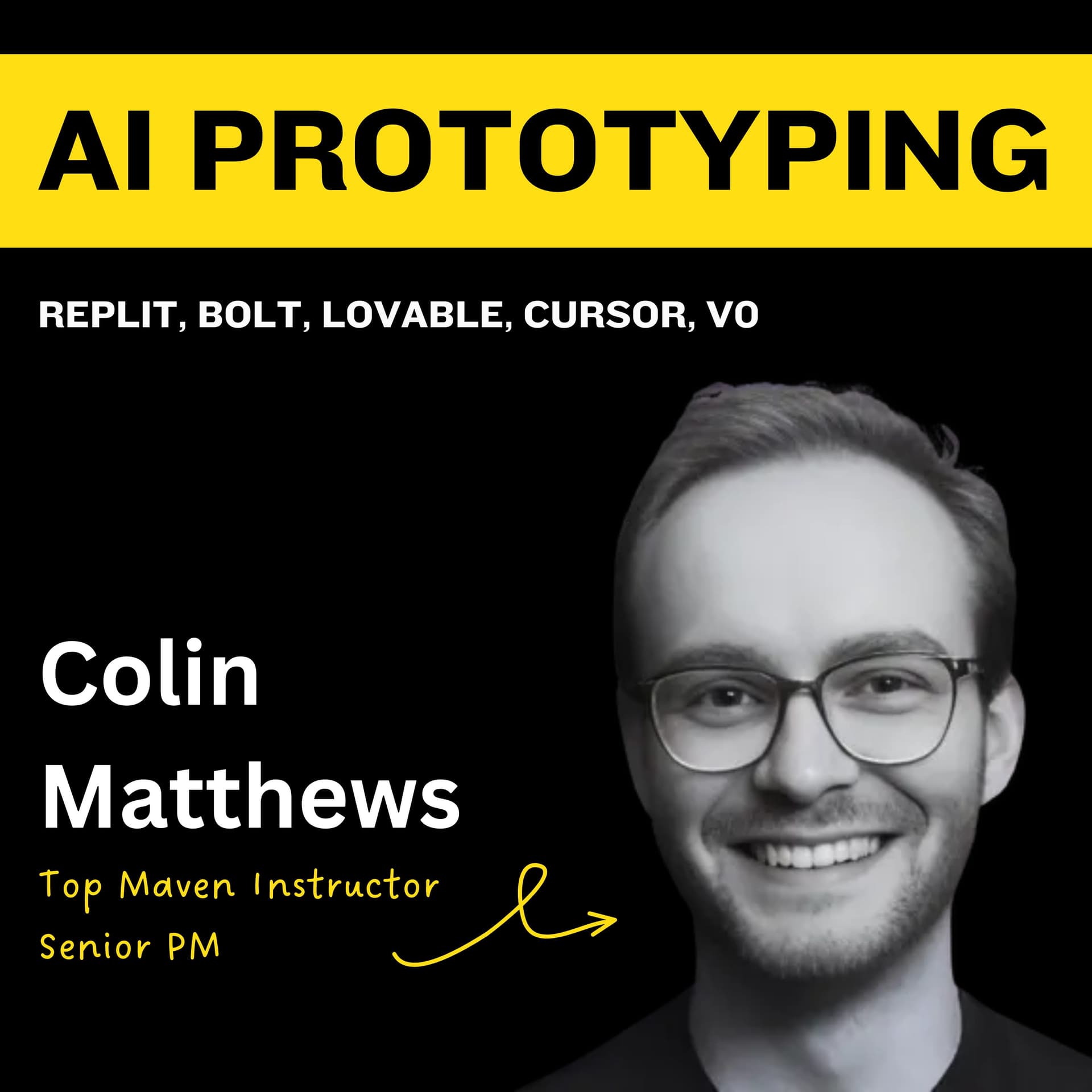 Tutorial of Top 5 AI Prototyping Tools: Bolt, Lovable, v0, Replit, and Cursor - The Growth Podcast cover