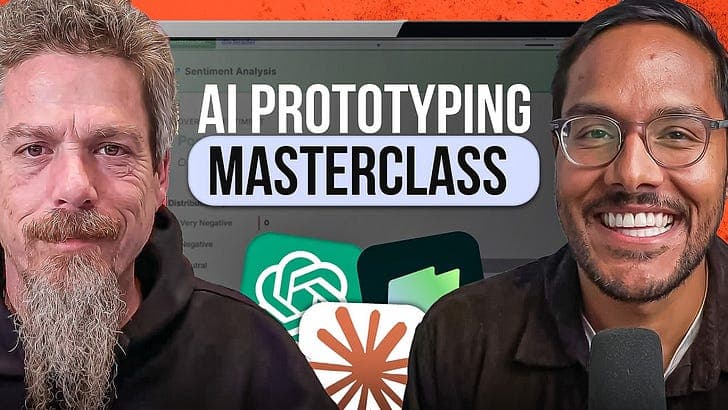 How to AI Prototype Well | Masterclass from $5.5B Founder, Nadav Abrahami (Wix) - The Growth Podcast cover