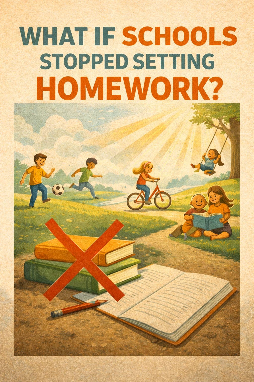 (AI Podcast) - What if... schools stopped setting homework? - Unstoppable Learning AI Podcast cover