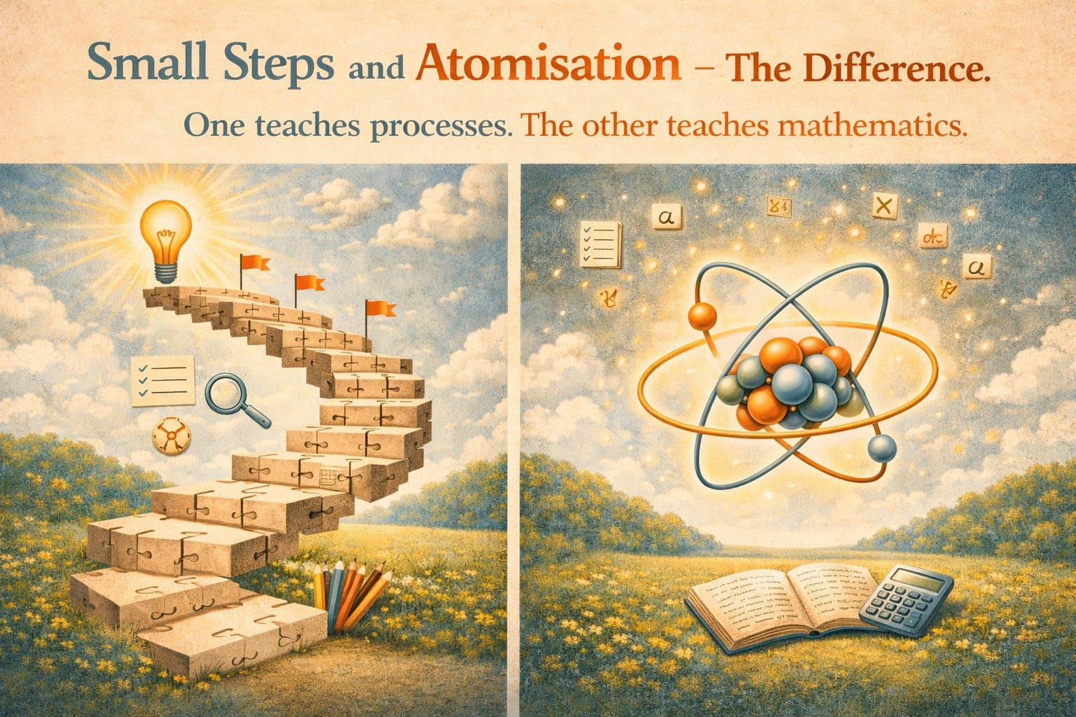 (AI Podcast) - Small Steps and Atomisation: The Difference - Unstoppable Learning AI Podcast cover