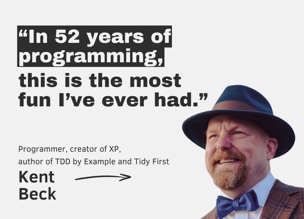 TDD, AI agents and coding with Kent Beck - The Pragmatic Engineer cover