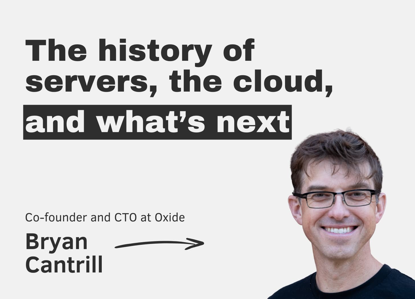 The history of servers, the cloud, and what’s next – with Oxide - The Pragmatic Engineer cover