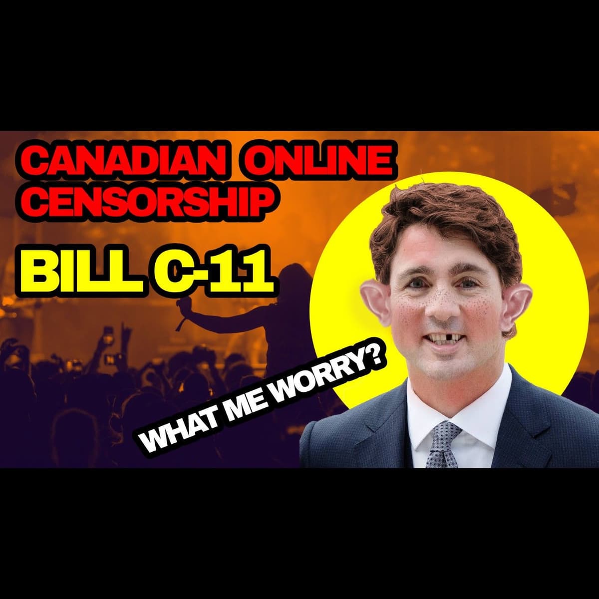 Canadian Online Censorship - Bill C-11 almost LAW - Media Channels Podcast cover