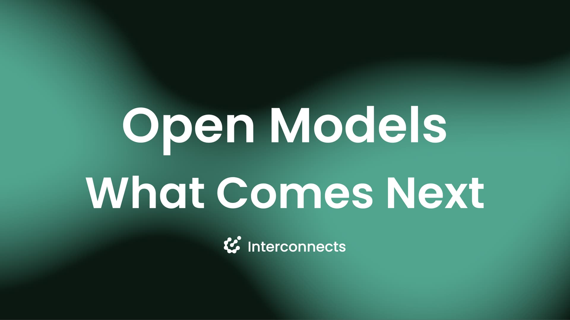What comes next with open models - Interconnects cover