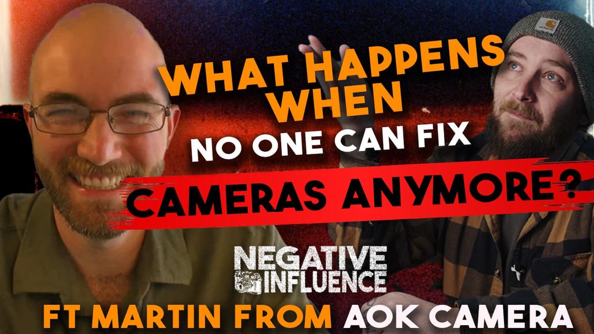 "Who Will Fix the Cameras When the Techs Are Gone? Featuring Martin from AOK Camera"- Negative Influence w/ Justin Allen - Negative Influence Podcast Podcast cover