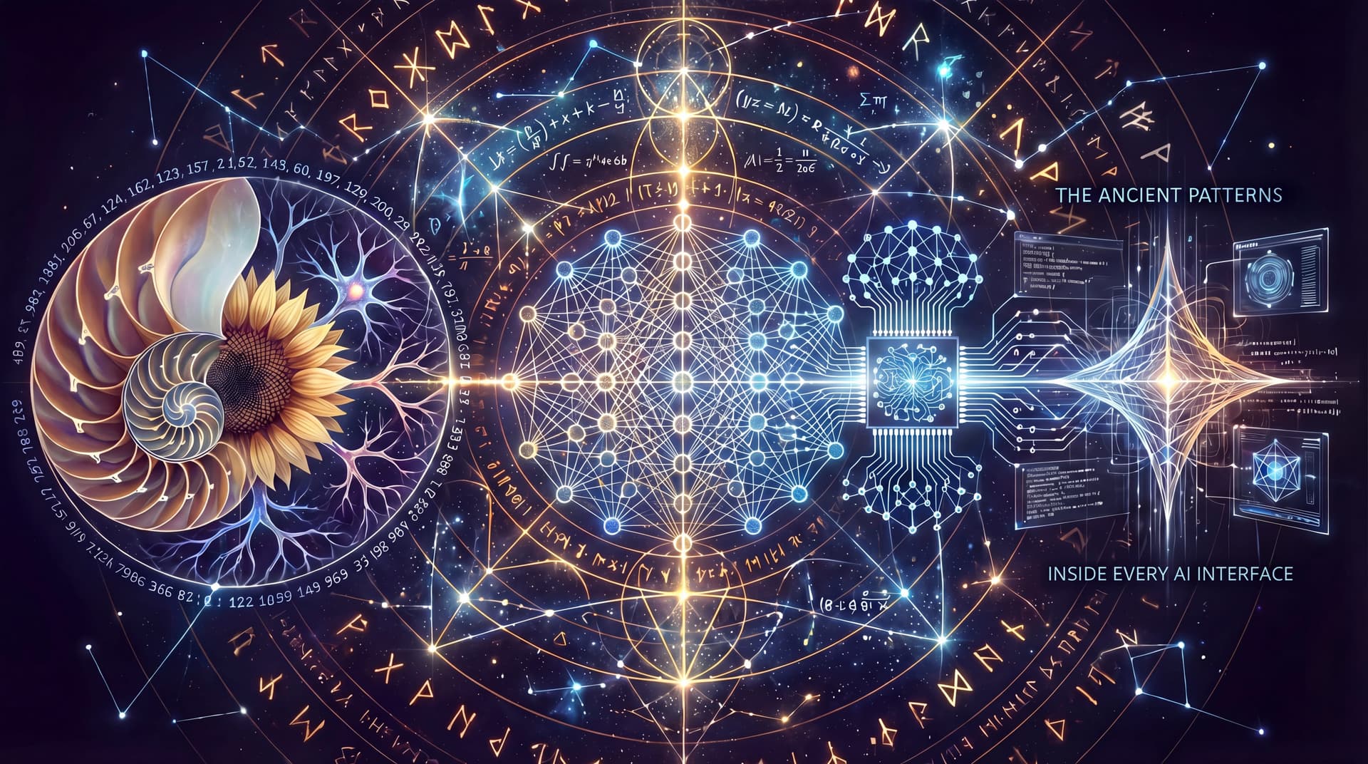 The Ancient Patterns Inside Every AI Interface - The Shared Sapience Substack Podcast cover
